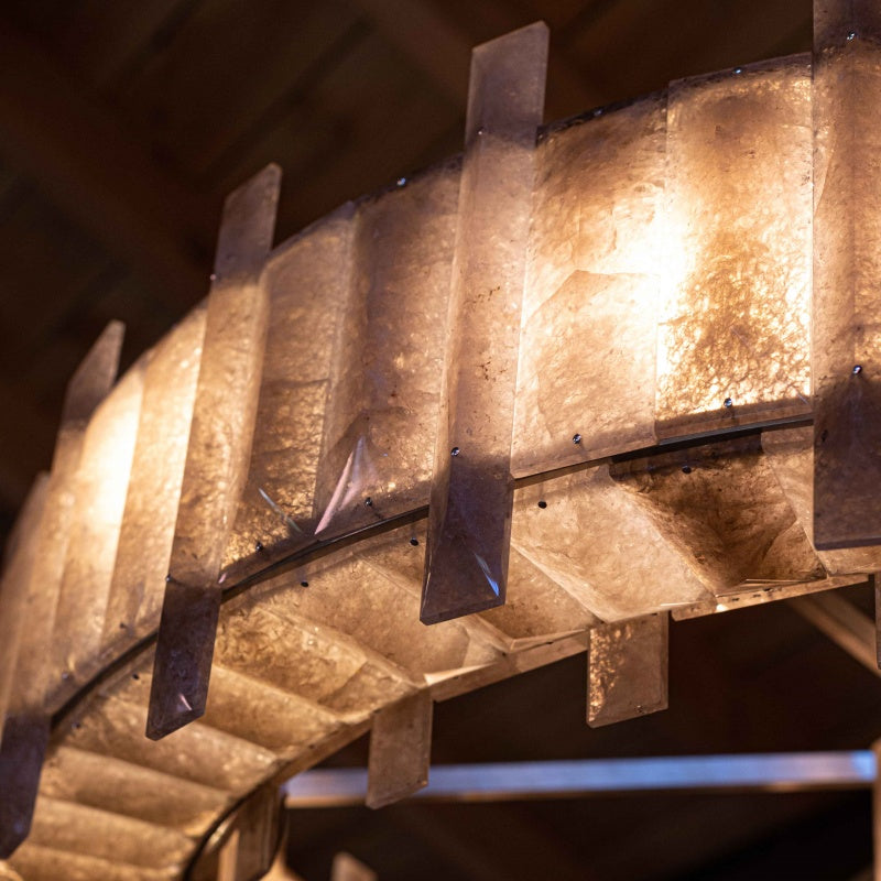 Riviko Cosmic Cascade Chandelier - Background Shot