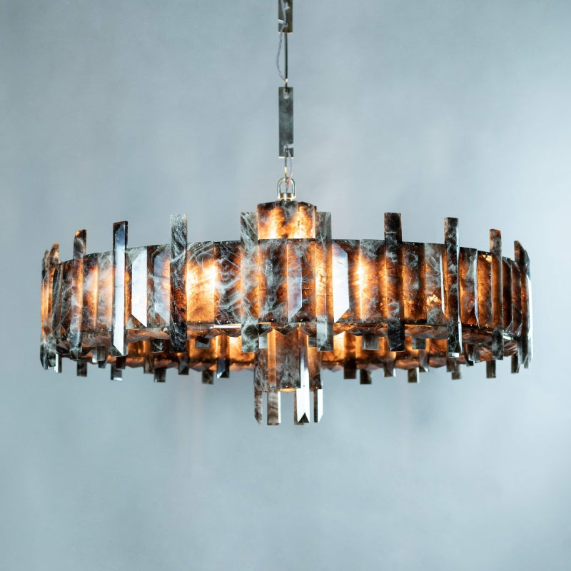 Riviko Cosmic Cascade Chandelier - Background Shot