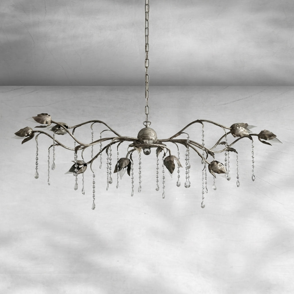 Riviko Viticcio Grand Rectangular Chandelier 52'' 61" 71'' - Background Shot