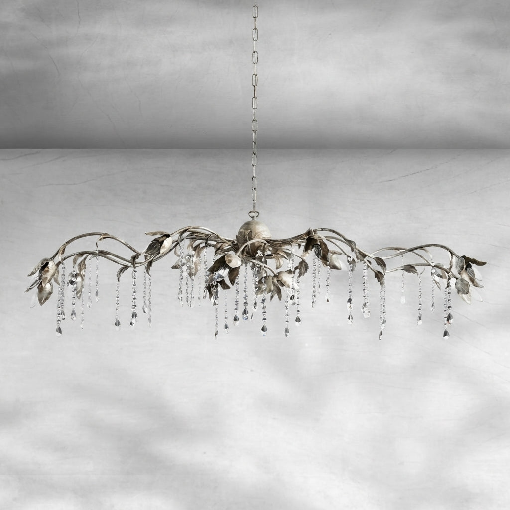Riviko Viticcio Grand Rectangular Chandelier 52'' 61" 71'' - Background Shot