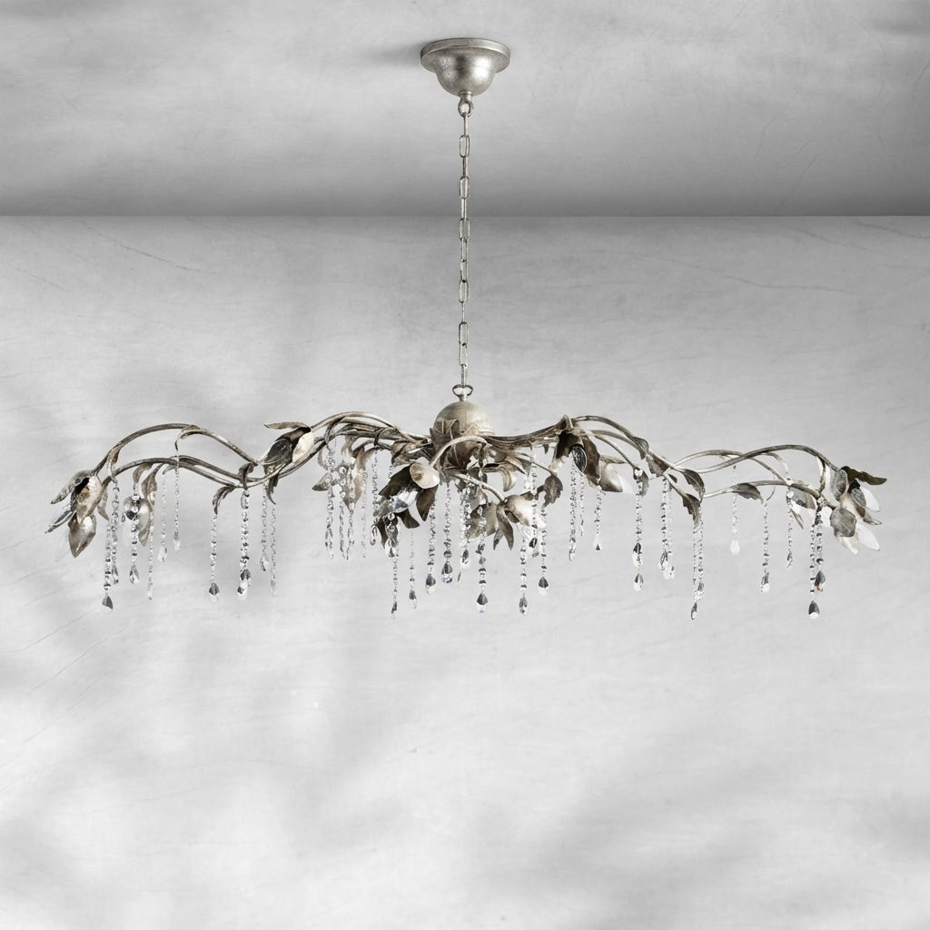 Riviko Viticcio Grand Rectangular Chandelier 52'' 61" 71'' - Background Shot