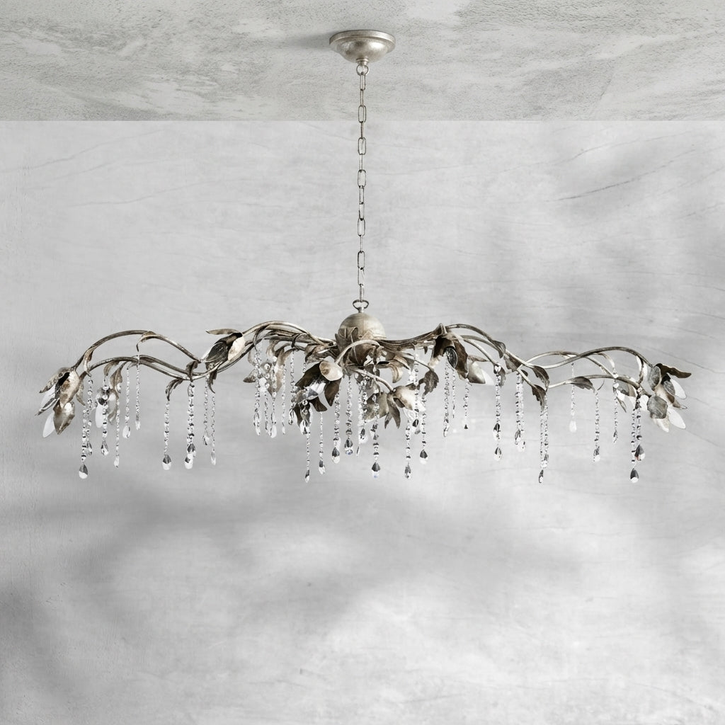Riviko Viticcio Grand Rectangular Chandelier 52'' 61" 71'' - Background Shot