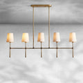 Riviko Rhodes Grandeur Linear Chandelier 5/6 Light - Background Shot