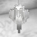Riviko Grand Cascade Extra Large Stainless Steel Long Tassel Chandelier - Background Shot