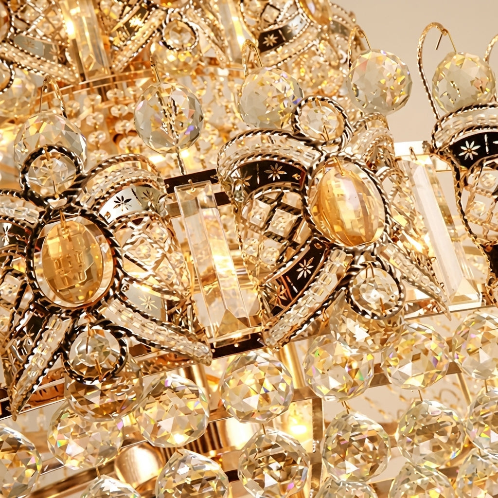 Everlight & Co. Grandeur Cascade Empire Chandelier 24"W x 35"H - Auto Color Shot
