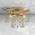 Riviko Radiant Orb 4-Light Flushmount - Background Shot