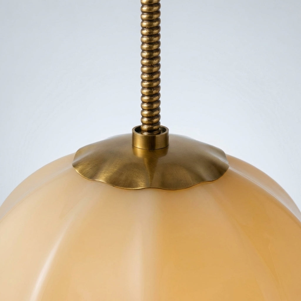 Riviko Heritage Glow Paneled Pendant - Studio Shot
