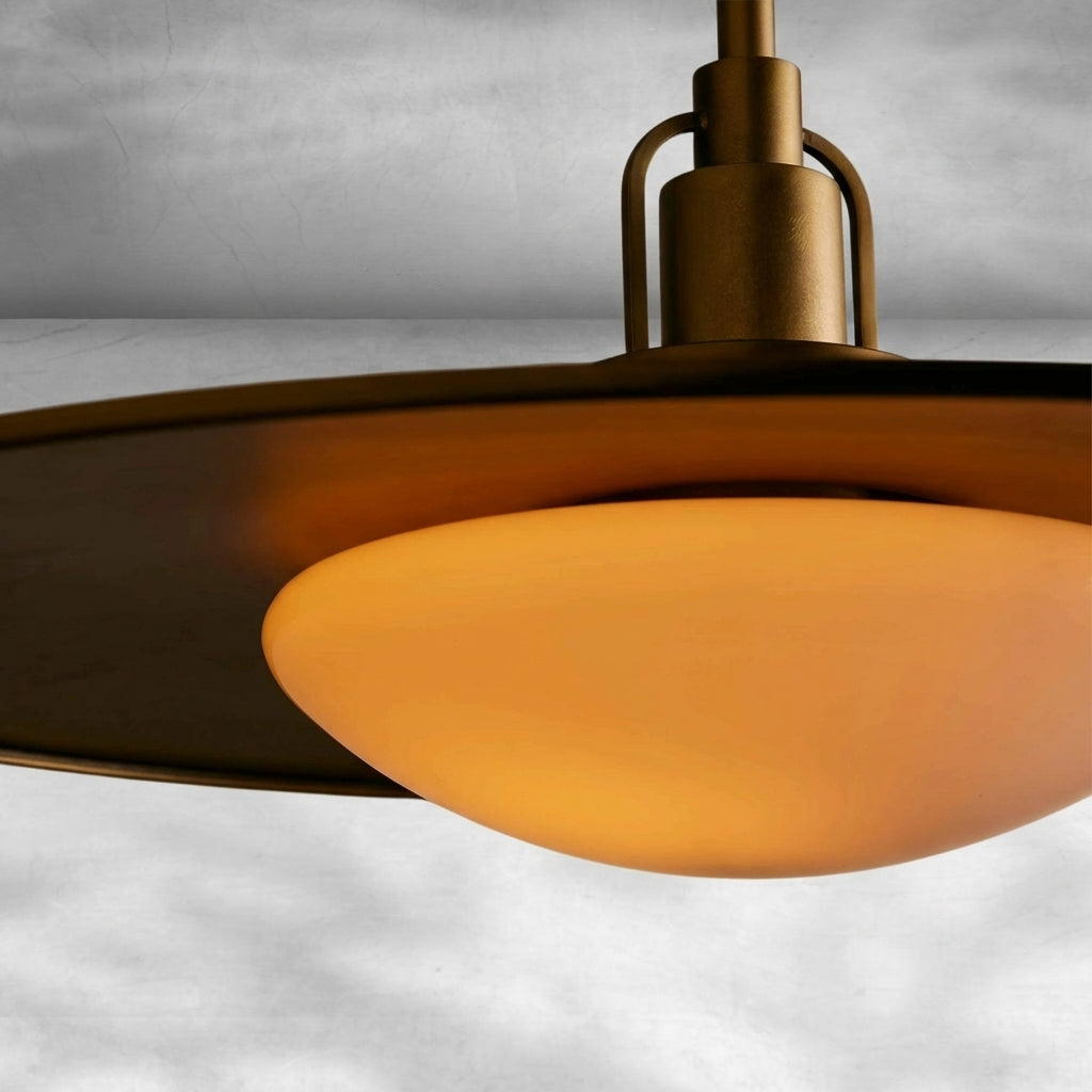 Riviko Aura Disc Pendant - Background Shot