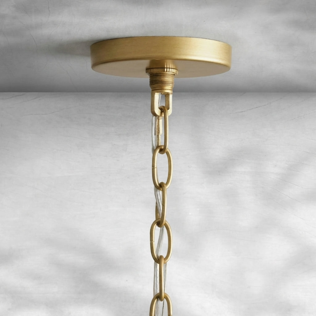 Riviko Aura Dewdrop Small Glass Pendant - Background Shot