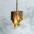 Riviko Veridian Bloom Glass Pendant - Studio Shot