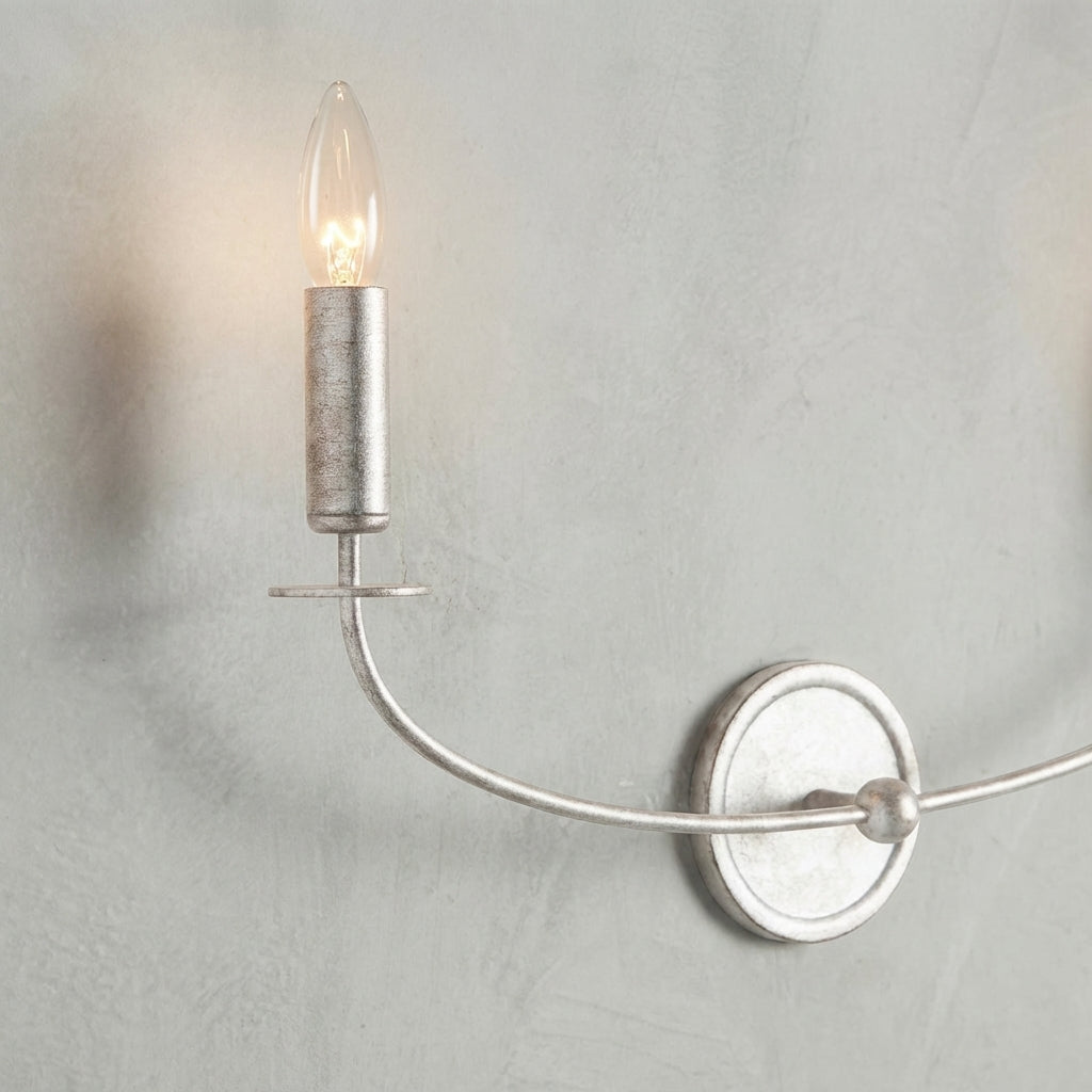 Riviko Veridian Leaf 2-Light Wall Sconce - Background Shot