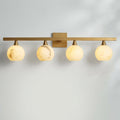 Riviko Alabaster Radiance 4-Light Wall Sconce - Studio Shot