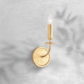 Riviko Veridian Leaf Wall Sconce - Studio Shot