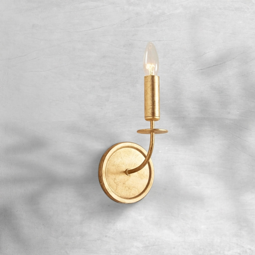 Riviko Veridian Leaf Wall Sconce - Studio Shot