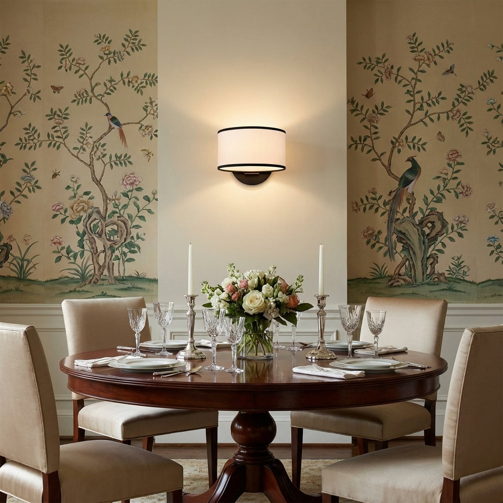Riviko Aura Beam Adjustable Sconce - formal American dining room