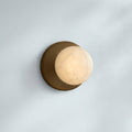 Riviko Veridian Duet Alabaster Wall Sconce - Studio Shot
