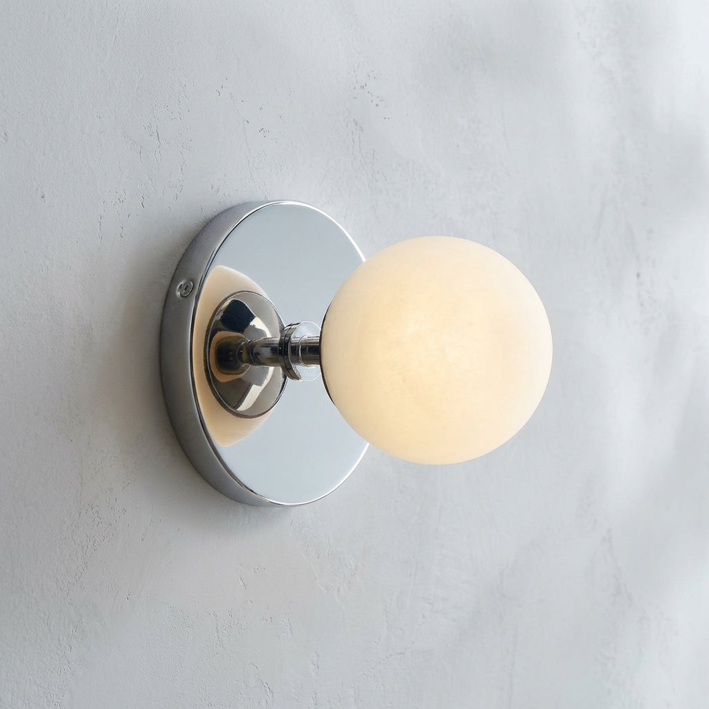 Riviko Veridian Duet Alabaster Wall Sconce - Studio Shot