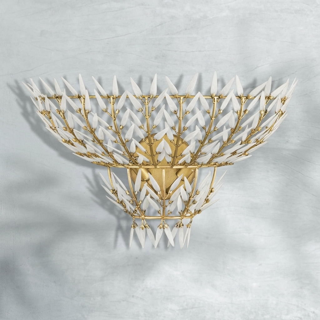 Riviko Veridian Bloom Wall Sconce - Studio Shot