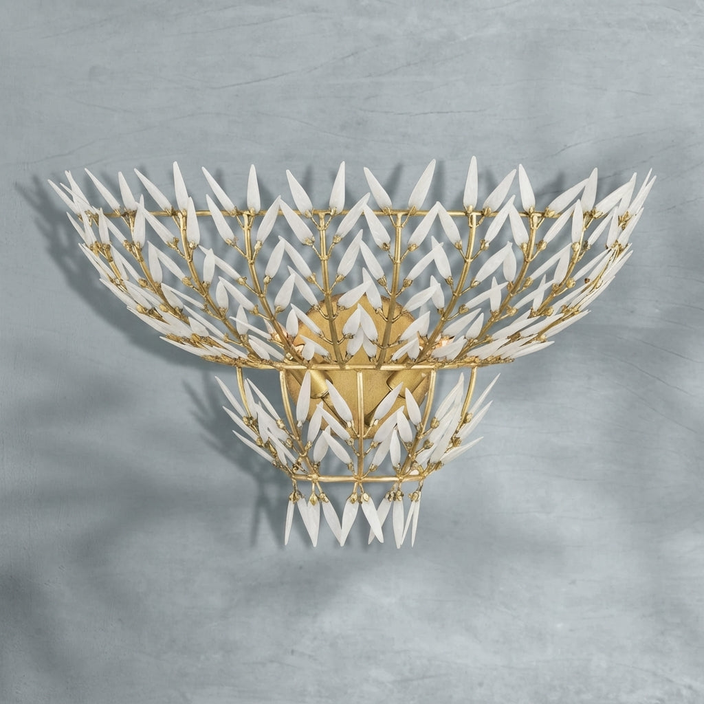 Riviko Veridian Bloom Wall Sconce - Studio Shot