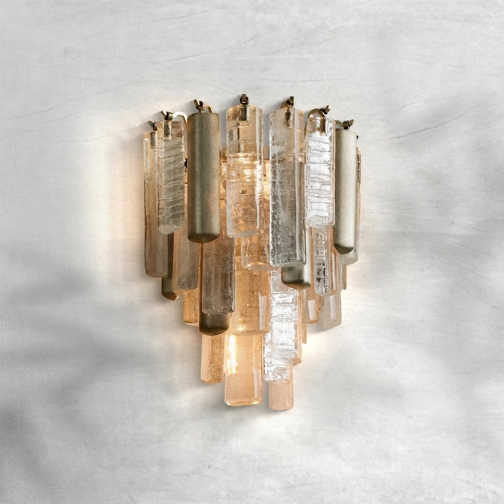 Riviko Sculpted Radiance Wall Sconce - Background Shot