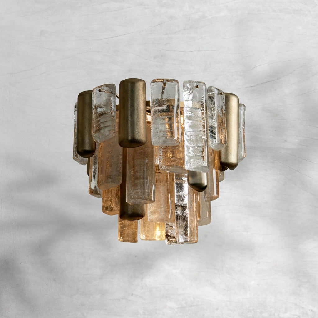 Riviko Sculpted Radiance Wall Sconce - Background Shot
