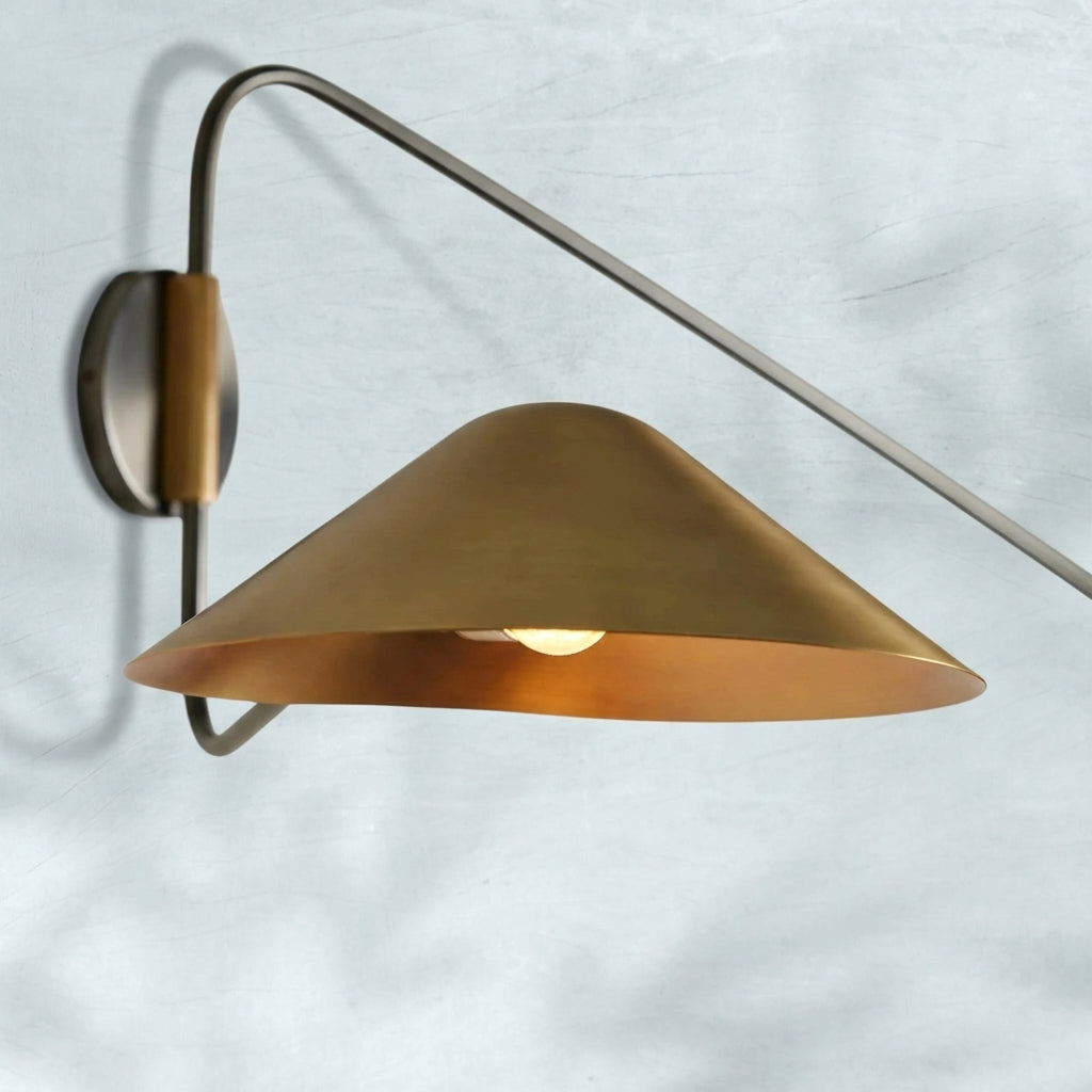 Riviko Veridian Dual-Arm Wall Sconce - Background Shot