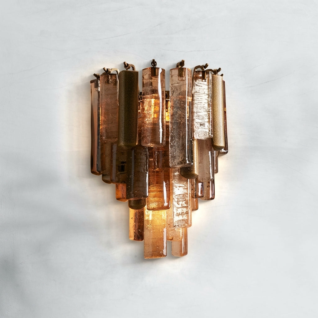 Riviko Sculpted Radiance Wall Sconce - Studio Shot