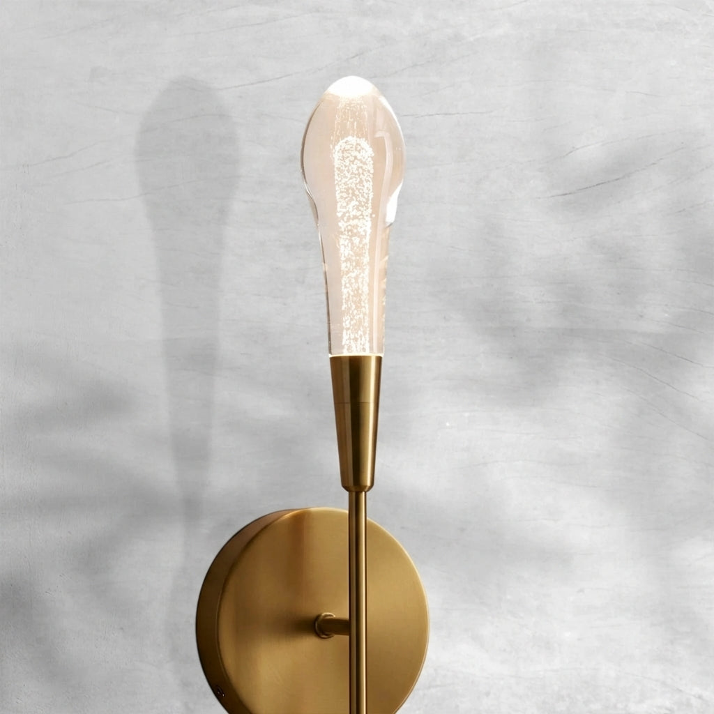 Riviko Raindrop Embrace Double Sconce - Background Shot