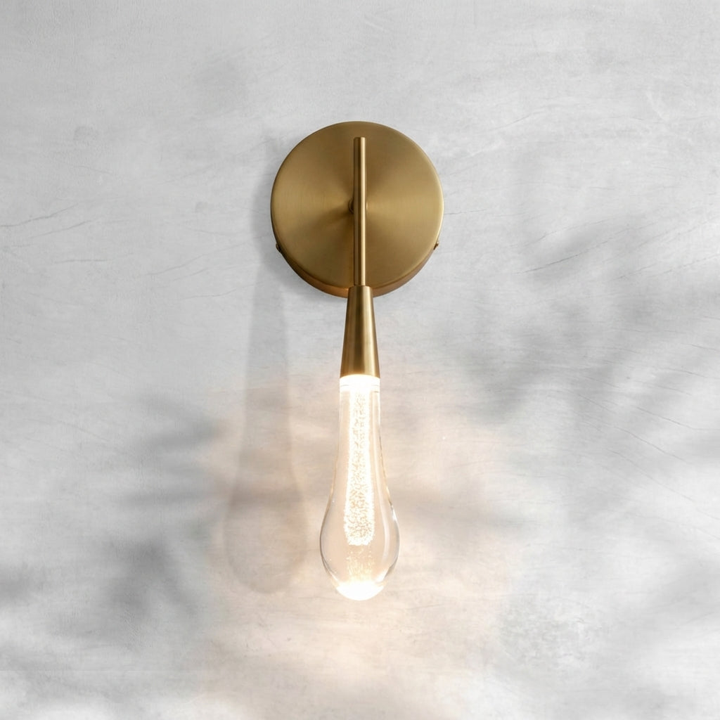 Riviko Raindrop Embrace Double Sconce - Background Shot