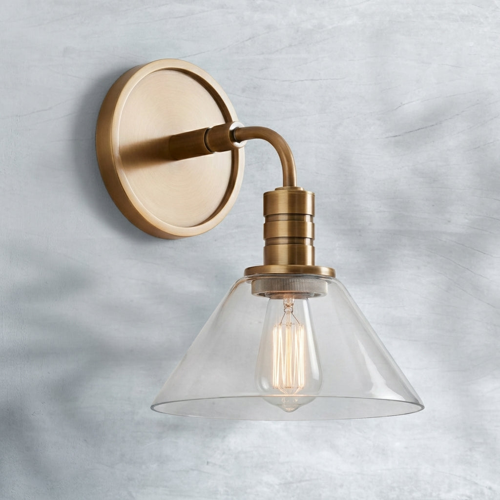 Riviko Aura Single Wall Sconce - Background Shot