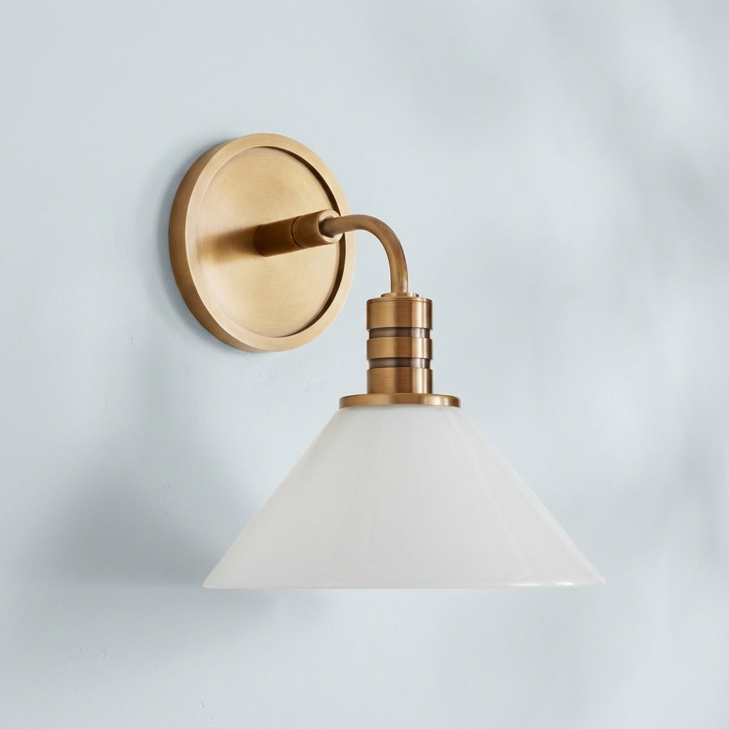 Riviko Theron Single Wall Sconce Modern Wall Light - Studio Shot