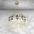 Riviko Radiant Faceted Crystal Chandelier - Background Shot
