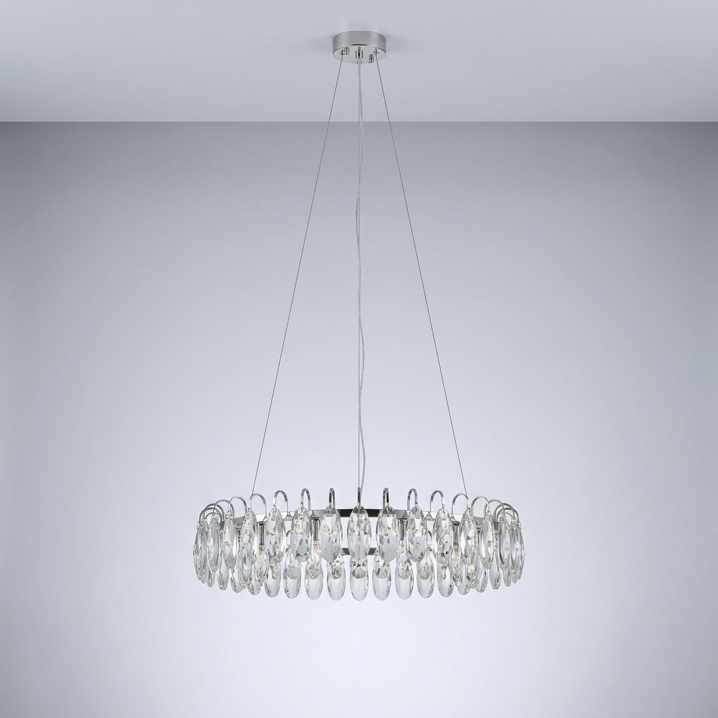 Riviko LG Luxurious K9 Crystal Chandelier - Studio Shot
