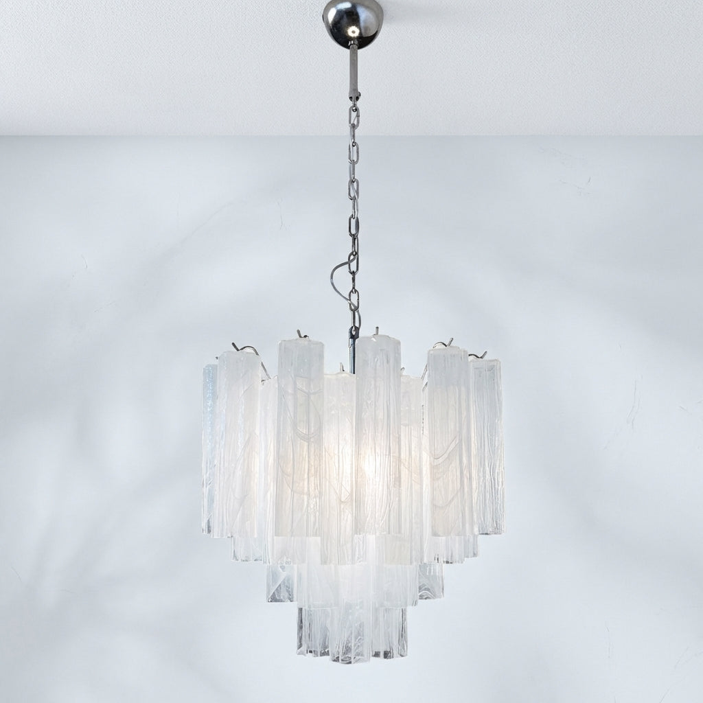 Riviko Venetian Alabaster 36-Tube Chandelier - Studio Shot