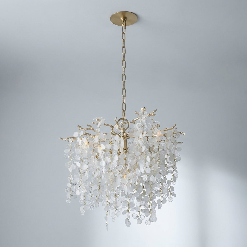 Riviko Shiro Crystal Chandelier - Studio Shot