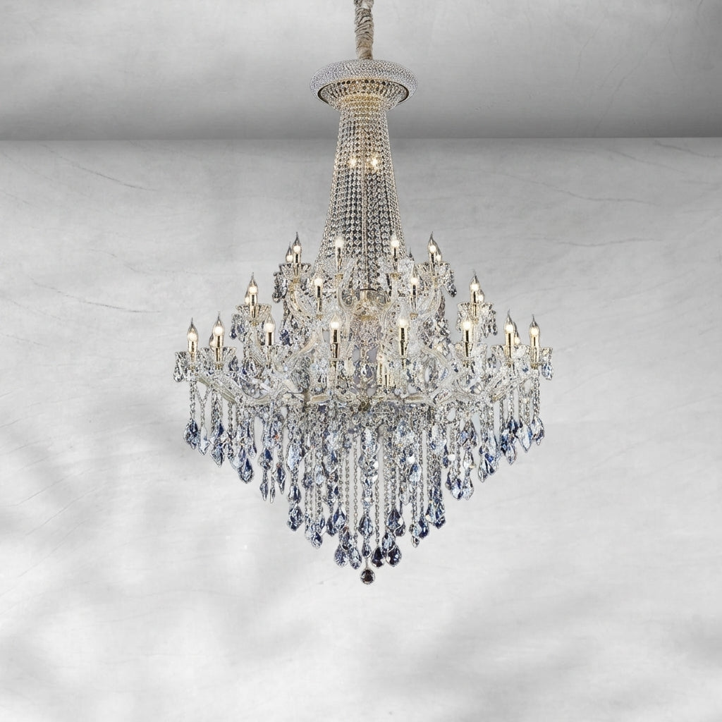 Riviko Grand Empire K9 Crystal Chandelier - Background Shot