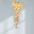 Riviko Water Drop Crystal Chandelier For Foyer/Staircase - Studio Shot