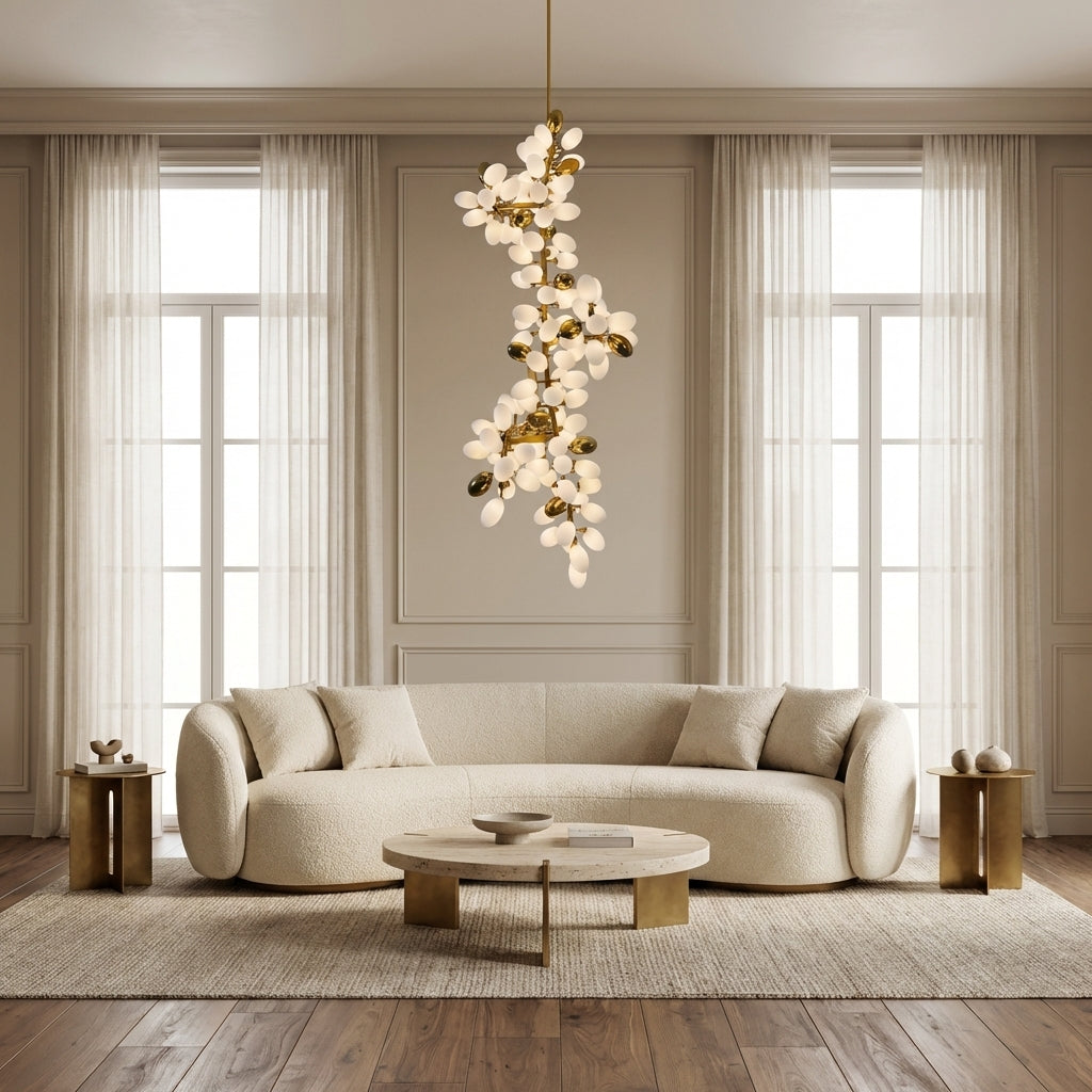 Riviko Verdant Canopy Large Branch Chandelier - sophisticated American living room