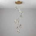 Lumina Haven Luminara Faceted Crystal Grand Chandelier - Auto Color Shot