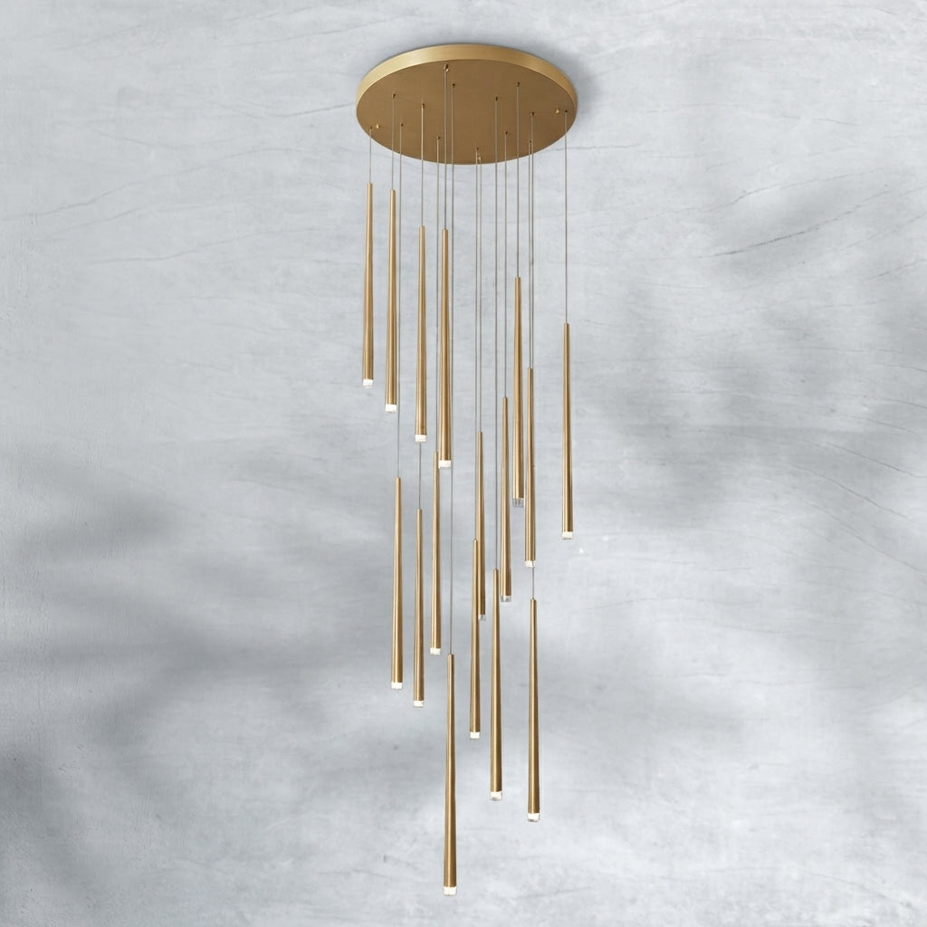 Riviko Aura Grand Foyer Chandelier - Background Shot