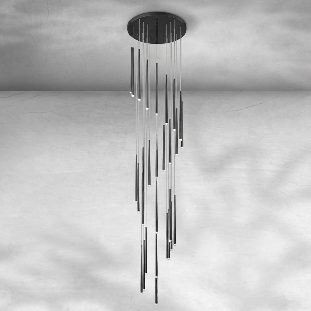 Riviko Aura Grand Foyer Chandelier - Background Shot