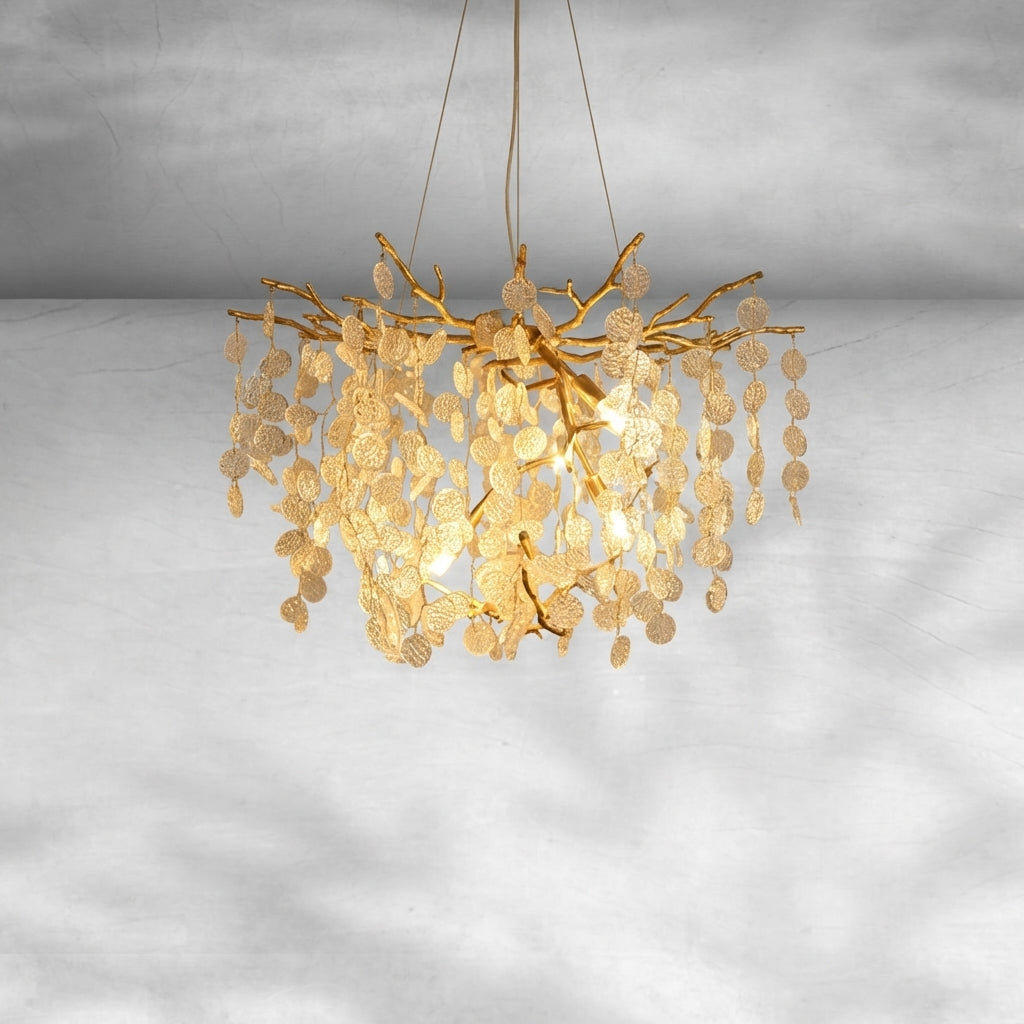 Riviko Verdant Cascade Staircase Chandelier - Background Shot