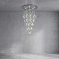 Riviko Opulent Canopy Tiered Crystal Chandelier - Studio Shot
