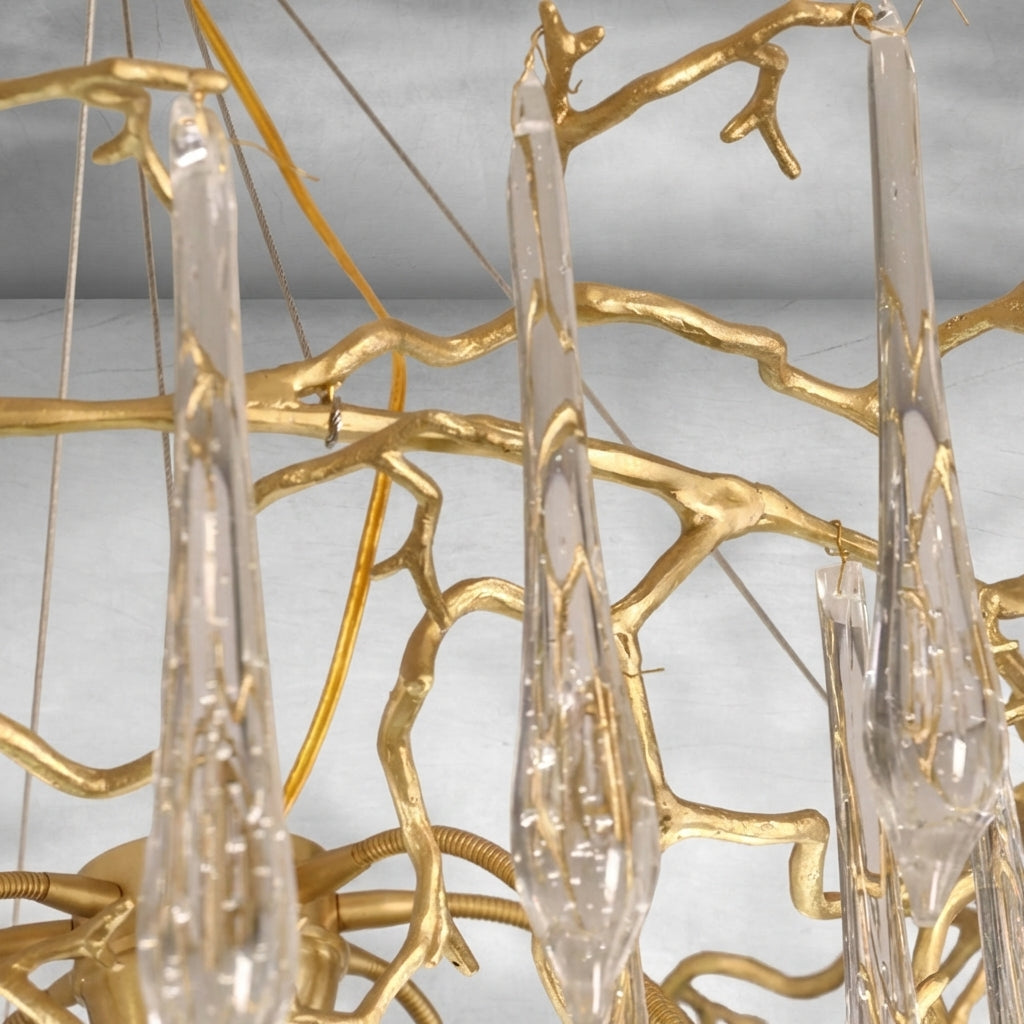 Riviko Verdant Cascade Branch Chandelier - Background Shot