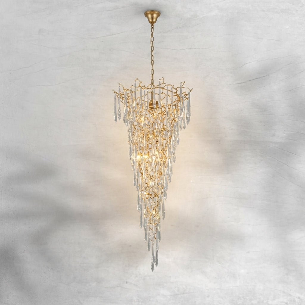 Riviko Verdant Cascade Branch Chandelier - Background Shot