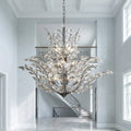 Riviko Modern Luxury Branches Crystal Chandelier for Low-ceiling - Studio Shot