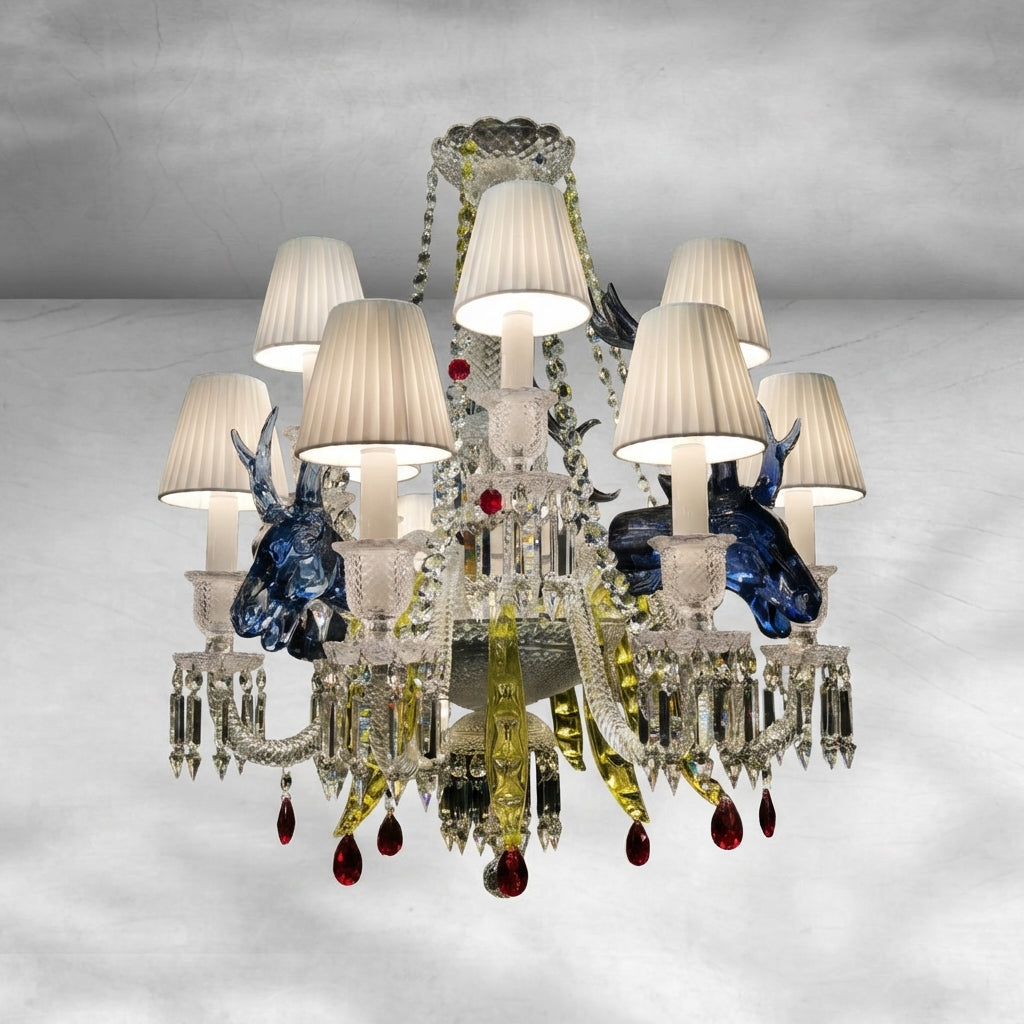 Riviko Enchanted Bloom Crystal Branch Chandelier - Background Shot