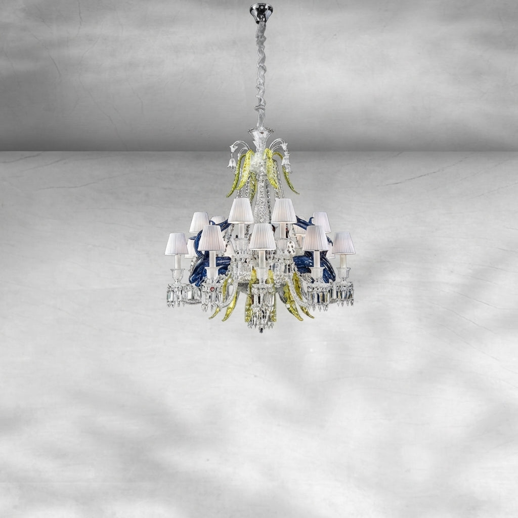 Riviko Enchanted Bloom Crystal Branch Chandelier - Background Shot