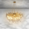 Riviko Verdant Canopy Crystal Chandelier - Background Shot