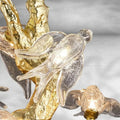 Riviko Swallow Glass Long Tree Branch Chandelier - Background Shot